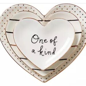 NWT Kate ♠️Spade set of 3 in box Catch All Trays